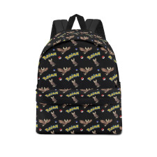 Pokemon Noctowl School Backpack Multicolor Schoolbag Rucksack - Noctowl Character Series Art