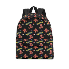 Pokemon Octillery School Backpack Multicolor Schoolbag Rucksack - Octillery Character Series Art