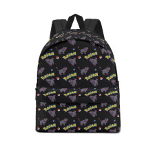 Pokemon Oinkologne School Backpack Multicolor Schoolbag Rucksack - Oinkologne Male Character Series Art