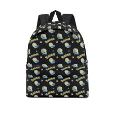 Pokemon Omanyte School Backpack Multicolor Schoolbag Rucksack - Omanyte Character Series Art