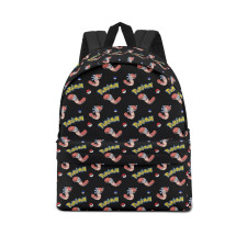 Pokemon Orthworm School Backpack Multicolor Schoolbag Rucksack - Orthworm Character Series Art