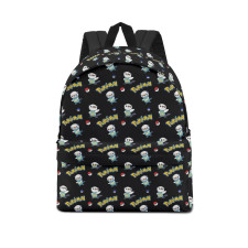 Pokemon Oshawott School Backpack Multicolor Schoolbag Rucksack - Oshawott Character Series Art