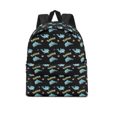 Pokemon Palafin School Backpack Multicolor Schoolbag Rucksack - Zero Palafin Character Series Art