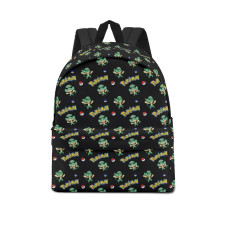 Pokemon Pansage School Backpack Multicolor Schoolbag Rucksack - Pansage Character Series Art