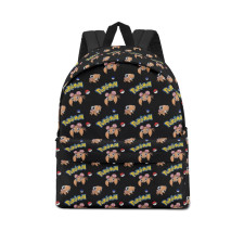 Pokemon Paras School Backpack Multicolor Schoolbag Rucksack - Paras Character Series Art