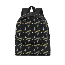 Pokemon Passimian School Backpack Multicolor Schoolbag Rucksack - Passimian Character Series Art