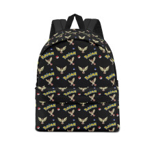 Pokemon Pidgeotto School Backpack Multicolor Schoolbag Rucksack - Pidgeotto Character Series Art