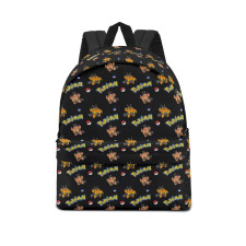 Pokemon Pignite School Backpack Multicolor Schoolbag Rucksack - Pignite Character Series Art