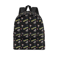 Pokemon Pikipek School Backpack Multicolor Schoolbag Rucksack - Pikipek Character Series Art