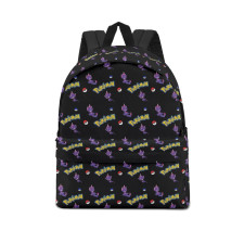 Pokemon Poipole School Backpack Multicolor Schoolbag Rucksack - Poipole Character Series Art