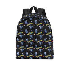 Pokemon Popplio School Backpack Multicolor Schoolbag Rucksack - Popplio Character Series Art