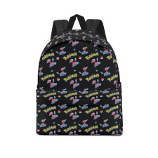 Pokemon Porygon 2 School Backpack Multicolor Schoolbag Rucksack - Porygon 2 Character Series Art