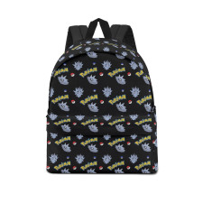 Pokemon Pupitar School Backpack Multicolor Schoolbag Rucksack - Pupitar Character Series Art