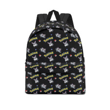 Pokemon Purugly School Backpack Multicolor Schoolbag Rucksack - Purugly Character Series Art
