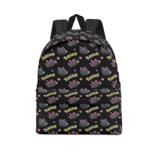 Pokemon Pyukumuku School Backpack Multicolor Schoolbag Rucksack - Pyukumuku Character Series Art