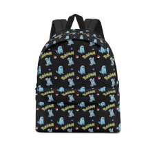 Pokemon Quagsire School Backpack Multicolor Schoolbag Rucksack - Quagsire Character Series Art
