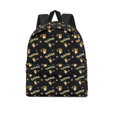 Pokemon Raichu School Backpack Multicolor Schoolbag Rucksack - Raichu Character Series Art