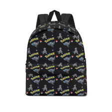 Pokemon Rampardos School Backpack Multicolor Schoolbag Rucksack - Rampardos Character Series Art