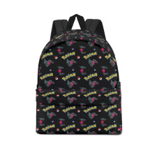 Pokemon Regidrago School Backpack Multicolor Schoolbag Rucksack - Regidrago Character Series Art