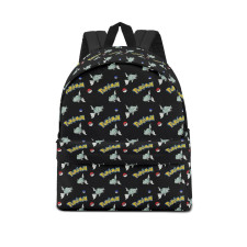 Pokemon Remoraid School Backpack Multicolor Schoolbag Rucksack - Remoraid Character Series Art
