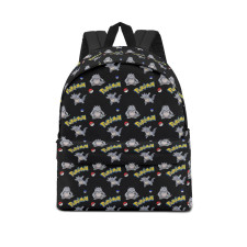 Pokemon Rhydon School Backpack Multicolor Schoolbag Rucksack - Rhydon Character Series Art