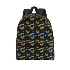 Pokemon River Vivillon School Backpack Multicolor Schoolbag Rucksack - River Vivillon Character Series Art