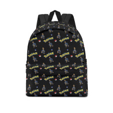 Pokemon Roggenrola School Backpack Multicolor Schoolbag Rucksack - Roggenrola Character Series Art