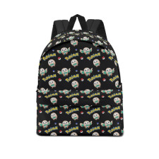 Pokemon Rowlet School Backpack Multicolor Schoolbag Rucksack - Rowlet Character Series Art