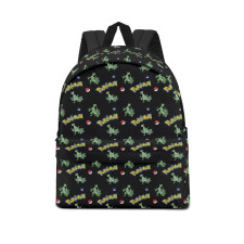 Pokemon Sceptile School Backpack Multicolor Schoolbag Rucksack - Sceptile Character Series Art