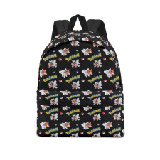 Pokemon Seaking School Backpack Multicolor Schoolbag Rucksack - Seaking Character Series Art