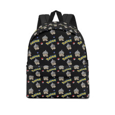 Pokemon Seedot School Backpack Multicolor Schoolbag Rucksack - Seedot Character Series Art