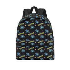 Pokemon Seismitoad School Backpack Multicolor Schoolbag Rucksack - Seismitoad Character Series Art