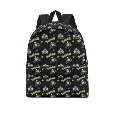 Pokemon Shroodle School Backpack Multicolor Schoolbag Rucksack - Shroodle Character Series Art