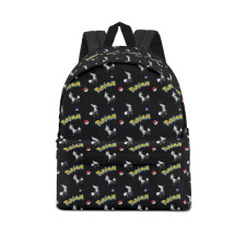 Pokemon Silvally School Backpack Multicolor Schoolbag Rucksack - Silvally Character Series Art