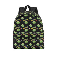 Pokemon Skiploom School Backpack Multicolor Schoolbag Rucksack - Skiploom Character Series Art