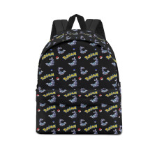 Pokemon Skorupi School Backpack Multicolor Schoolbag Rucksack - Skorupi Character Series Art