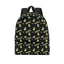 Pokemon Smoliv School Backpack Multicolor Schoolbag Rucksack - Smoliv Character Series Art