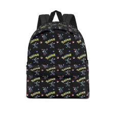 Pokemon Sneasel School Backpack Multicolor Schoolbag Rucksack - Sneasel Character Series Art