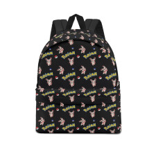 Pokemon Spinda School Backpack Multicolor Schoolbag Rucksack - Spinda Character Series Art