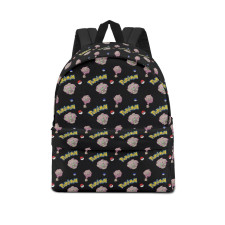 Pokemon Spiritomb School Backpack Multicolor Schoolbag Rucksack - Spiritomb Character Series Art