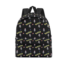 Pokemon Spoink School Backpack Multicolor Schoolbag Rucksack - Spoink Character Series Art