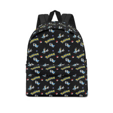 Pokemon Squawkabilly School Backpack Multicolor Schoolbag Rucksack - White Plumage Squawkabilly Character Series Art
