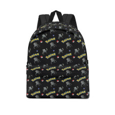 Pokemon Stakataka School Backpack Multicolor Schoolbag Rucksack - Stakataka Character Series Art