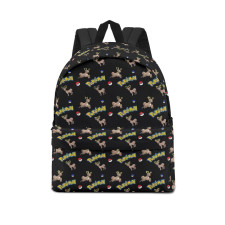 Pokemon Stantler School Backpack Multicolor Schoolbag Rucksack - Stantler Character Series Art