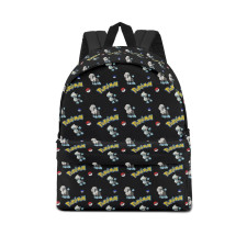 Pokemon Furfrou School Backpack Multicolor Schoolbag Rucksack - Star Furfrou Character Series Art