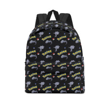 Pokemon Steelix School Backpack Multicolor Schoolbag Rucksack - Steelix Character Series Art
