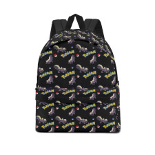 Pokemon Stunky School Backpack Multicolor Schoolbag Rucksack - Stunky Character Series Art