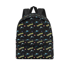 Pokemon Surskit School Backpack Multicolor Schoolbag Rucksack - Surskit Character Series Art