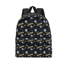 Pokemon Tentacool School Backpack Multicolor Schoolbag Rucksack - Tentacool Character Series Art