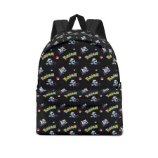 Pokemon Thundurus School Backpack Multicolor Schoolbag Rucksack - Therian Thundurus Character Series Art